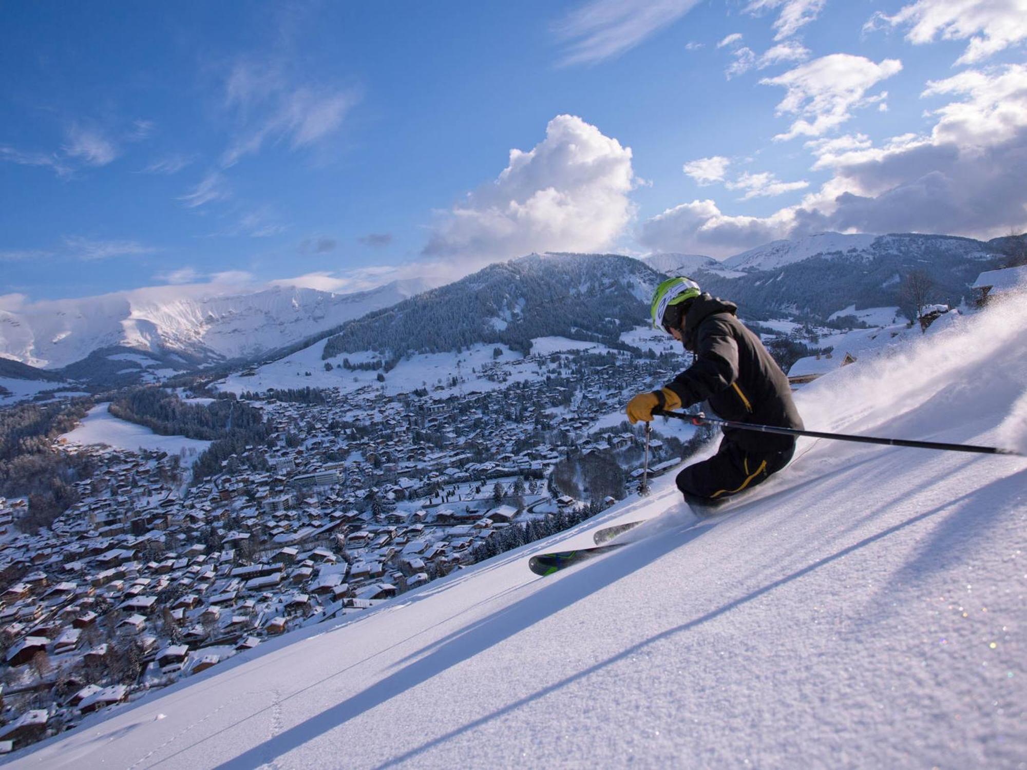 Charmant 2 Pieces A Megeve, Proche Du Centre Et Des Telecabines, Avec Balcon Et Parking - Fr-1-453-120 Exterior foto